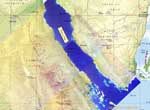 Gulf of Suez, Egypt, and Saudi Arabia